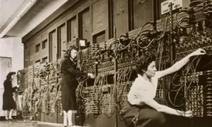 Kobiety pracujące przy ENIAC, jednym z pierwszych komputerów elektronicznych.